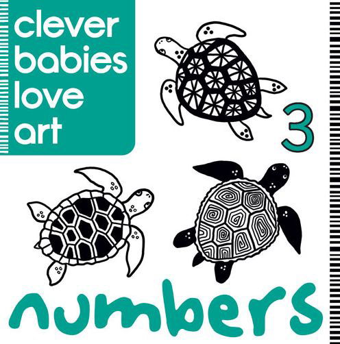 Cover for Lauren Farnsworth · Clever Babies Love Art: Numbers (Board book) (2016)