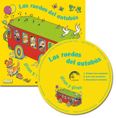 Las ruedas del autobús giran y giran w/CD - Annie Kubler - Kirjat - Child's Play International, Ltd. - 9781786283993 - sunnuntai 1. syyskuuta 2019