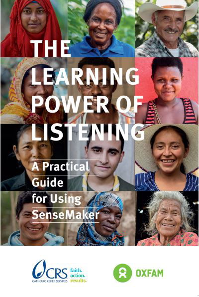 Cover for Guijt, Irene (Visiting Fellow/ Research Associate, International Institute for Environment and Development) · The Learning Power of Listening: Practical guidance for using SenseMaker (Hardcover Book) (2022)