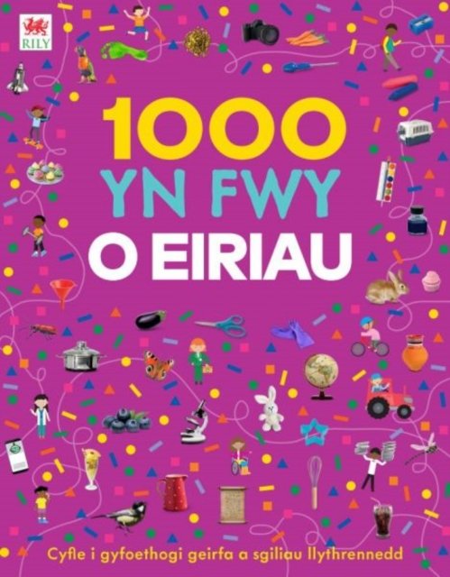Cover for Gill Budgell · 1000 yn Fwy o Eiriau (Hardcover Book) (2024)