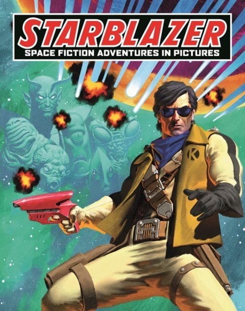 Cover for DCT Media · Starblazer: Space Fiction Adventures in Pictures (Paperback Book) (2019)
