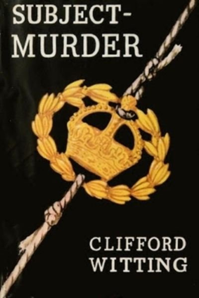 Cover for Clifford Witting · Subject: Murder (Paperback Book) (2023)