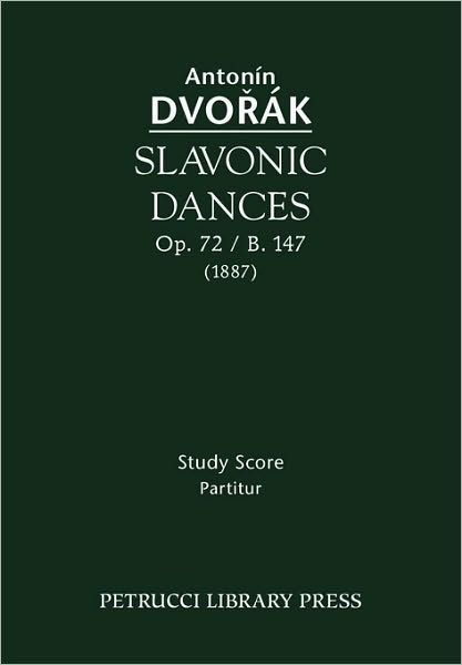 Cover for Antonin Dvorak · Slavonic Dances, Op. 72 / B. 147 - Study Score (Pocketbok) (2009)