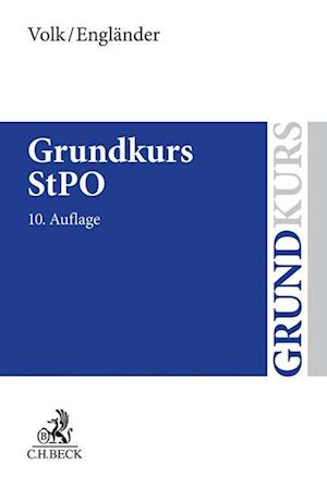 Cover for Klaus Volk · Grundkurs StPO (Paperback Book) (2021)