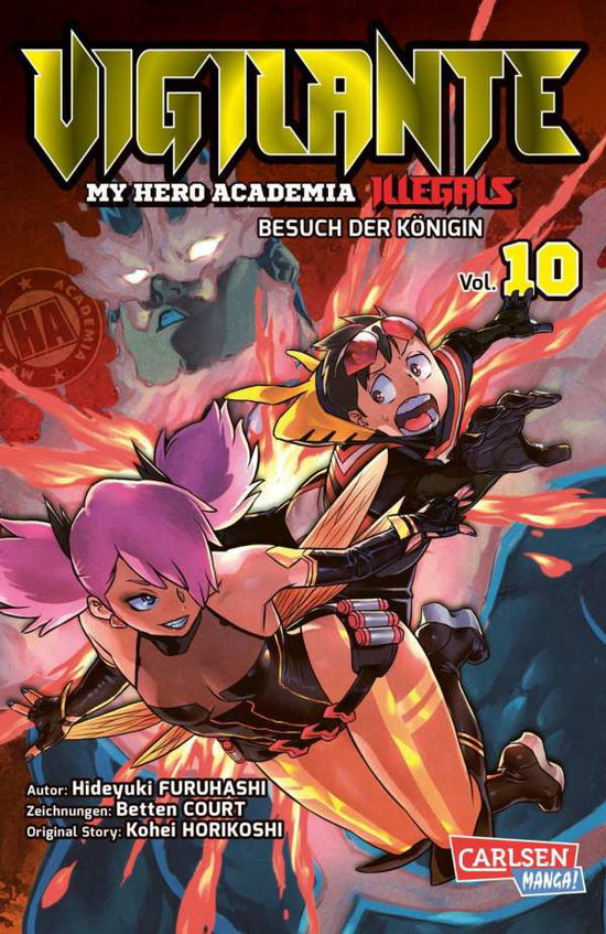 Cover for Kohei Horikoshi · Vigilante - My Hero Academia Illegals 10 (Paperback Bog) (2022)