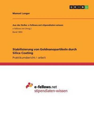 Cover for Langer · Stabilisierung von Goldnanoparti (Book) (2016)