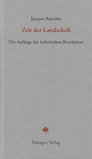 Cover for Jacques Ranciere · Zeit der Landschaft (Taschenbuch) (2022)