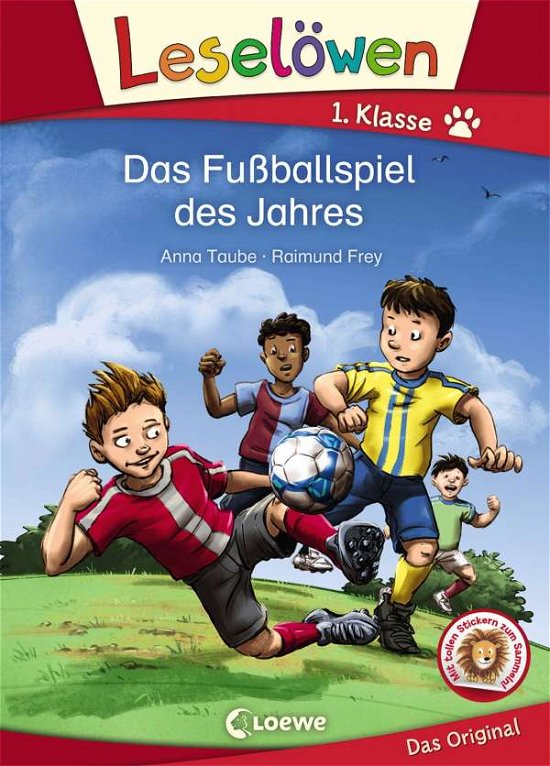 Cover for Taube · Leselöwen 1. Klasse - Das Fußball (Bok)