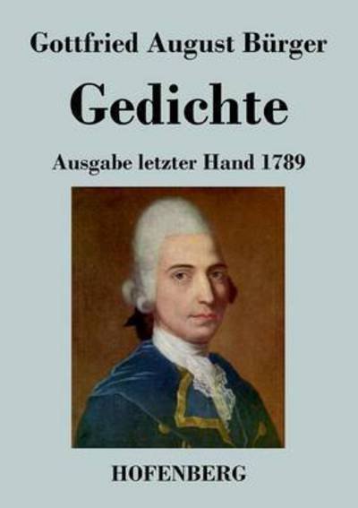 Cover for Gottfried August Burger · Gedichte (Paperback Book) (2016)