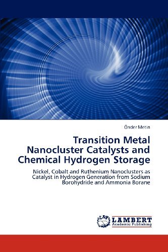 Cover for Önder Metin · Transition Metal Nanocluster Catalysts and Chemical Hydrogen Storage: Nickel, Cobalt and Ruthenium Nanoclusters As Catalyst in Hydrogen Generation from Sodium Borohydride and Ammonia Borane (Pocketbok) (2012)