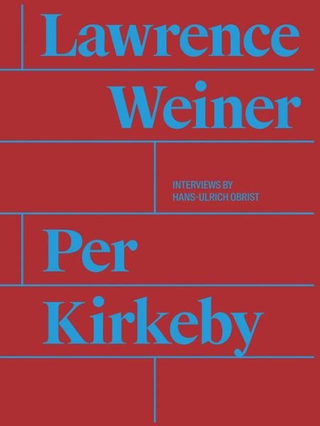 Cover for Per Kirkeby / Lawrence Weiner (Hardcover Book) (2015)