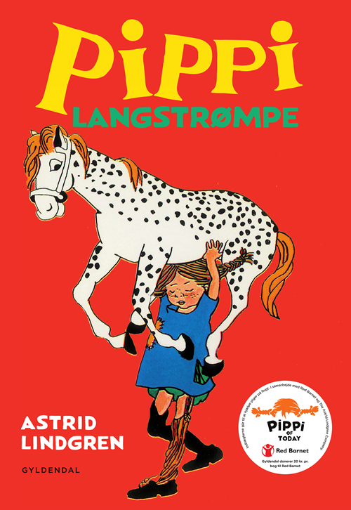 Cover for Astrid Lindgren · Pippi Langstrømpe - Klassikerne: Pippi Langstrømpe (Innbunden bok) [8. utgave] (2020)