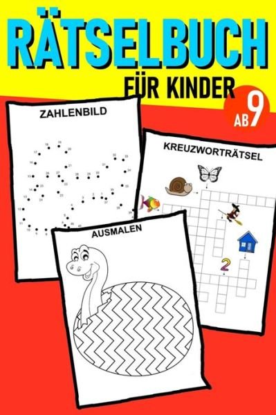 Cover for Daloselo Rätselbücher · Ratselbuch Fur Kinder Ab 9 (Paperback Book) (2020)
