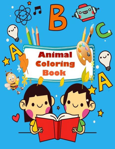 Cover for Joon Press · Animal Coloring Book (Paperback Book) (2020)