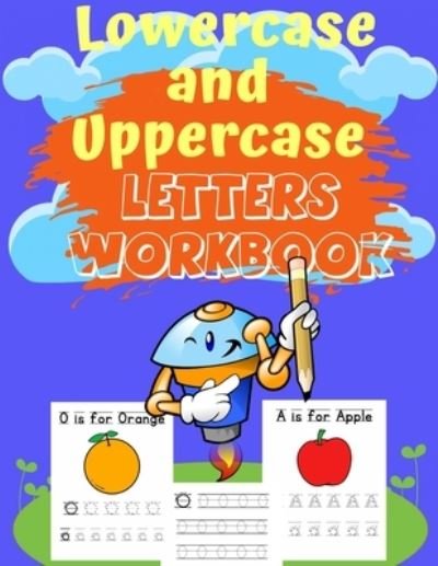 Cover for Joud Publisher · Lowercase and Uppercase letters Workbook (Paperback Bog) (2020)