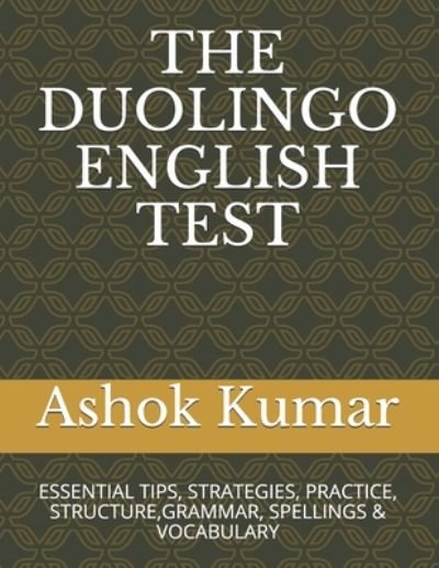 Cover for Ashok Kumar · The Duolingo English Test (Paperback Bog) (2020)