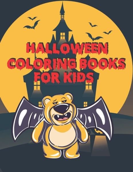 Cover for Masab Press House · Halloween coloring books for kids (Taschenbuch) (2020)