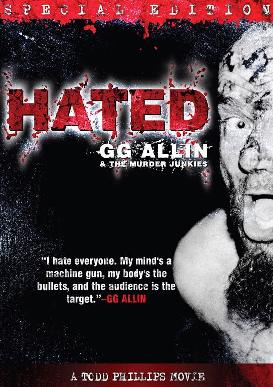 Cover for Allin, G.G. &amp; Murder Junk · Hated (DVD) [Special edition] (2009)