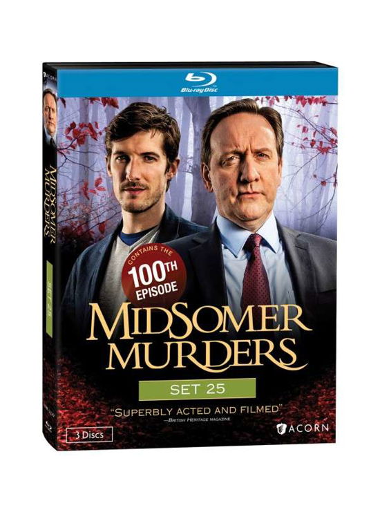 Cover for Midsomer Murders Set 25 (Blu-ray) (2014)