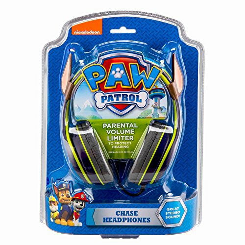 Cover for Ekids · Disney Paw Patrol Chase Youth Headphones For Kids With Volume Control To Protect Hearing (Leksaker) (2020)