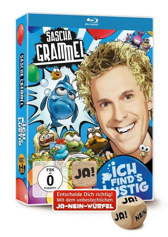 Cover for Sascha Grammel · Ich Find's Lustig (Bluray Mit Ja-nein-würfel) (DVD) (2016)