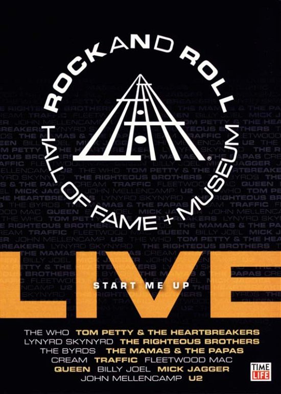 R&r Hall of Fame Live-start Me Up · Who,Tom Petty&Heartbreakers,Byrds,Mams&apas,Queen,U2... (DVD) (2010)