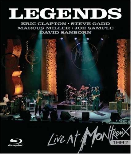 Cover for Eric Clapton · Legends Live at Montreux 1997 (Blu-ray) (2008)