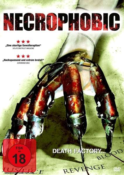 Cover for Necrophobic · Hayes,david C./todd,noah (DVD) (2014)