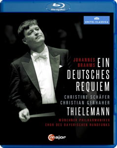 Cover for Munich Po / Thielemann · Brahms: Ein Deutsches Requiem (Blu-Ray) (2015)