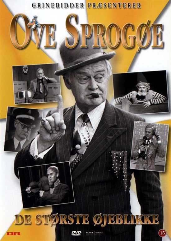 Cover for Grinebidder Præsenterer · Grinebidder Præsenterer - Ove Sprogøe [dvd] (DVD) (2023)