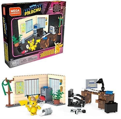 Mega Bloks - Construx Office Detective Pikachu - Tomy - Merchandise -  - 0887961780994 - April 1, 2019