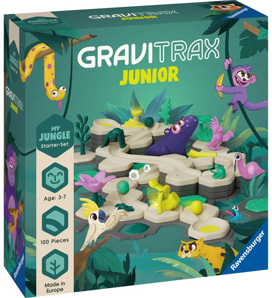 GraviTrax Junior Starterset Jungle - Ravensburger - Andet - Ravensburger - 4005556274994 - 2024