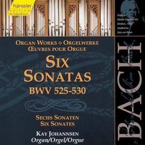 Cover for Kay Johannsen · * BACH: Sechs Sonaten BWV525-530 (CD) (1998)