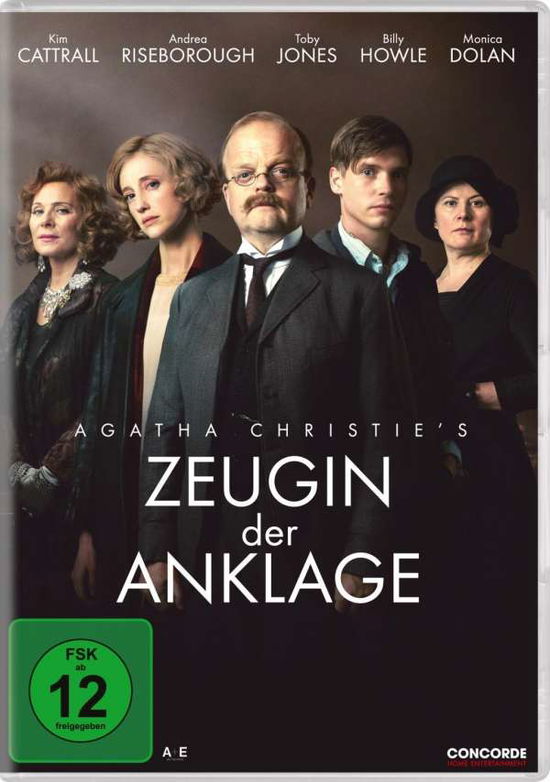 Cover for Kim Cattrall / Toby Jones · Agatha Christies Zeugin Der Anklage (DVD) (2017)