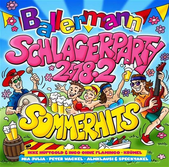 Ballermann Schlagerparty 2018.2 - V/A - Musik - SELECTED SOUND - 4032989513994 - 10 augusti 2018
