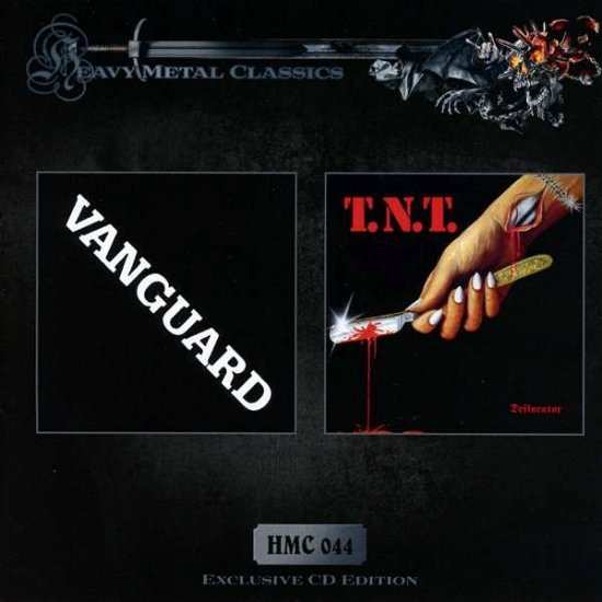 Cover for Vanguard/ T.n.t. · Deflorator/ Vanguard (CD) [Digipak] (2018)
