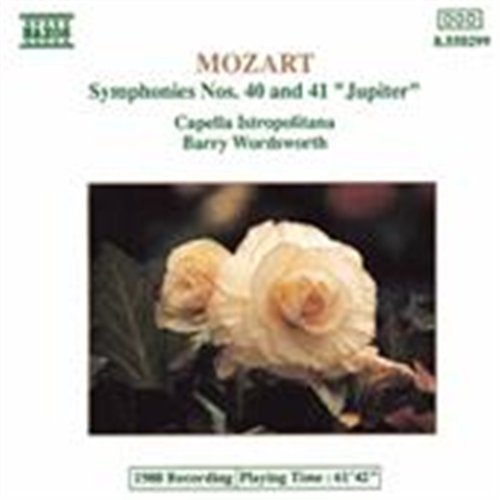 Cover for Capella Istropolitana · Mozartsymphonies 40 41 (CD) (1993)