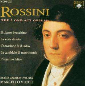 English Chamber Orchestra - Five One Act Operas - Gioachino Rossini - Muzyka - Brilliant Classics - 5028421923994 - 1 września 2009