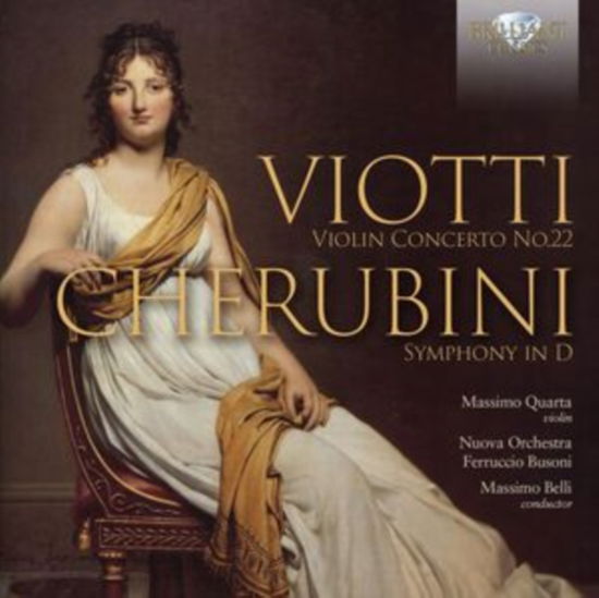 Cover for Massimo Quarta / Massimo Belli / Nuova Orchestra Ferruccio Busoni · Viotti: Violin Concerto No.22 / Cherubini: Symphony In D (CD) (2024)