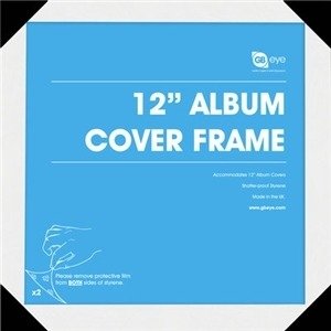 12 Album Cover Frame White - Music Protection - Produtos - MUSIC PROTECTION - 5028486146994 - 