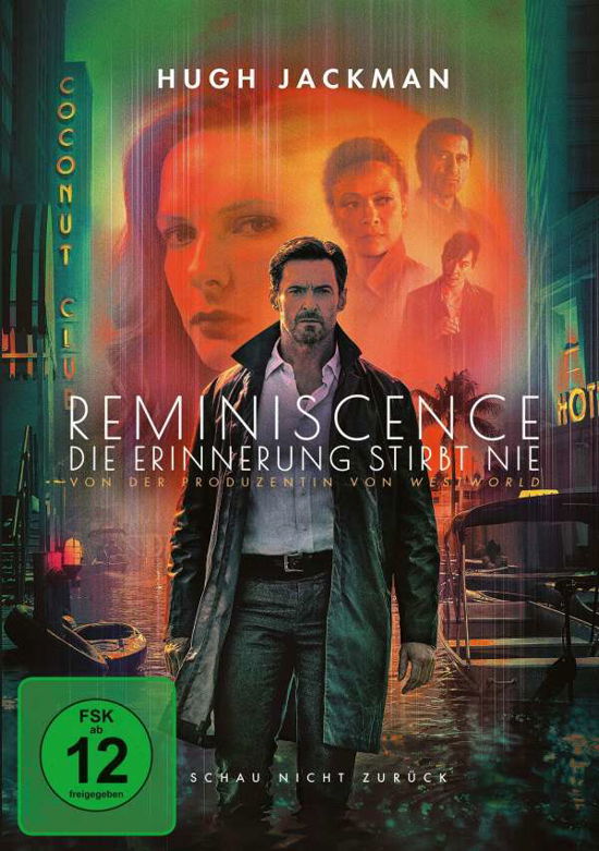 Cover for Hugh Jackman,rebecca Ferguson,thandie Newton · Reminiscence: Die Erinnerung Stirbt Nie (DVD) (2021)