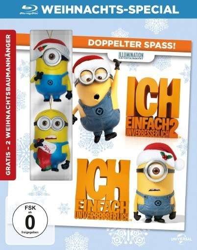 Cover for Steve Carell,jason Segel,russell Brand · Ich Einfach Unverbesserlich 1+2-special... (Blu-ray) (2014)