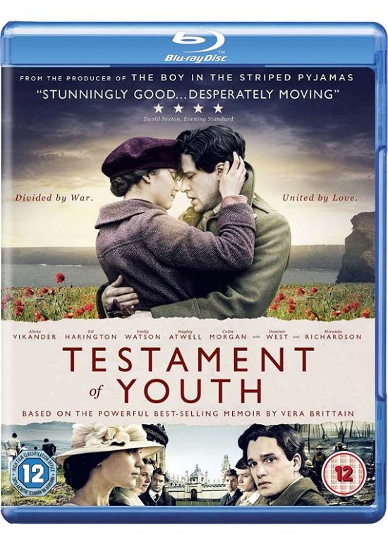 Cover for Testament of Youth · Testament Of Youth (Blu-ray) (2015)