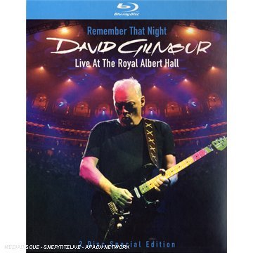 Remember That Night - Live At The Royal - David Gilmour - Filmes - PARLOPHONE - 5099950430994 - 26 de novembro de 2007