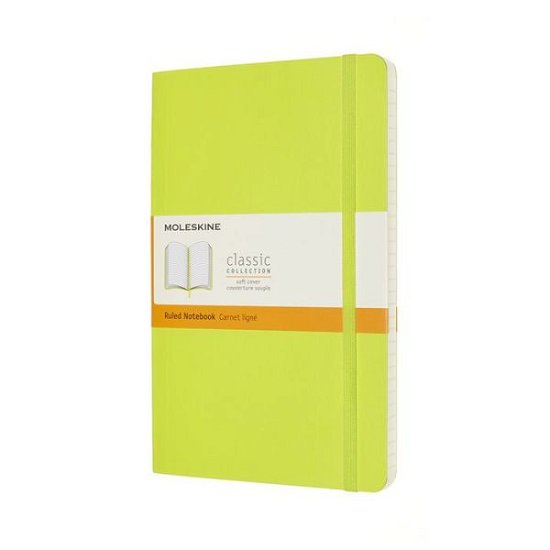 Moleskine Large Ruled Softcover Notebook: Lemon Green - Moleskin - Bücher - MOLESKINE - 8056420850994 - 20. Februar 2020