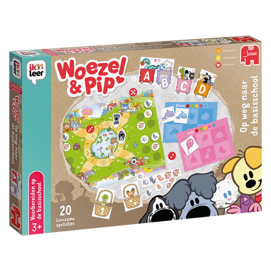 Cover for Jumbo · Woezel &amp; Pip Op Weg Naar De Basisschool (Spielzeug)