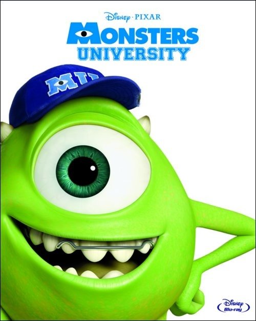 Cover for Cast · Monsters University (Blu-ray) [Special edition] (2016)