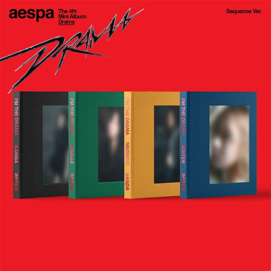 Cover for Aespa · Drama (CD/Merch) [Random Sequence edition] (2023)