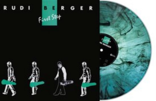 Cover for Rudi Berger · First Step (Turqouise Marbled Vinyl) (LP) (2024)