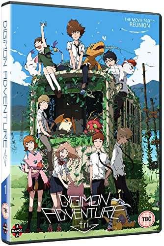 Digimon Adventure Tri. Part 1: Reunion - Digimon Adventure Tri. Part 1: Reunion - Elokuva - Madman Entertainment - 9322225221994 - maanantai 4. elokuuta 2014